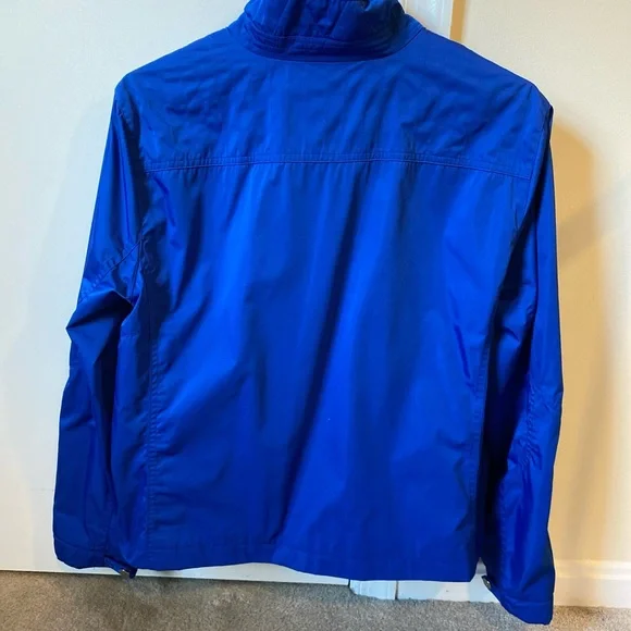 Lauren Active by Ralph Lauren vintage blue windbreaker bomber jacket - Picture 5 of 6